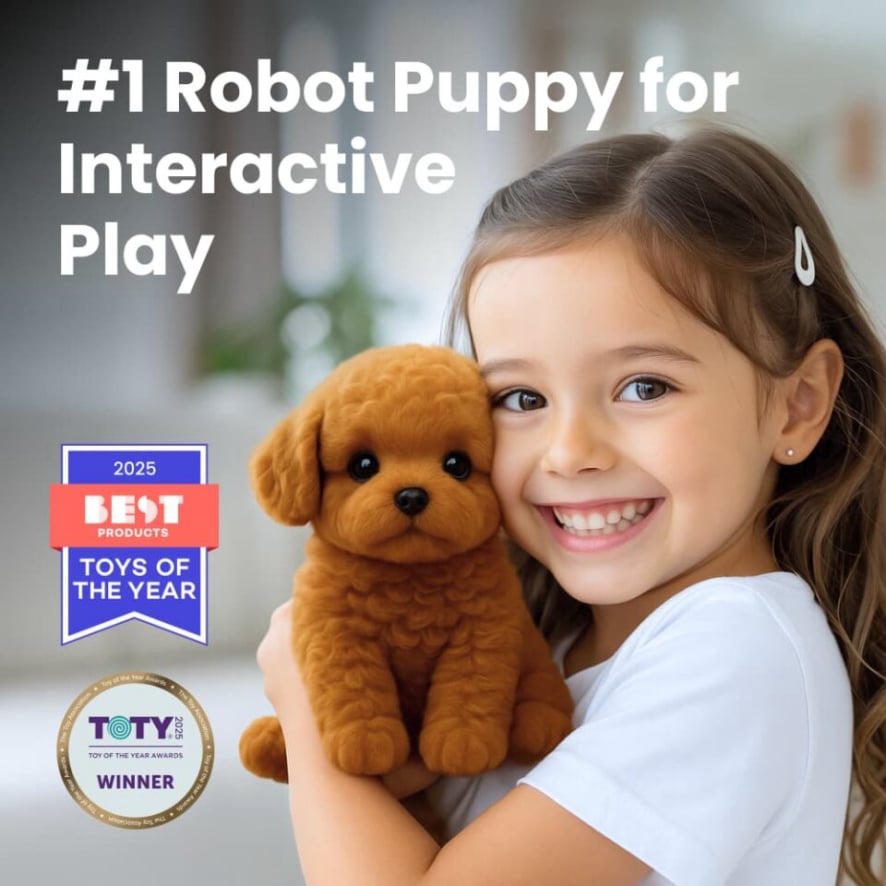 Wuffy Robot Puppy interactive robot dog toy for kids